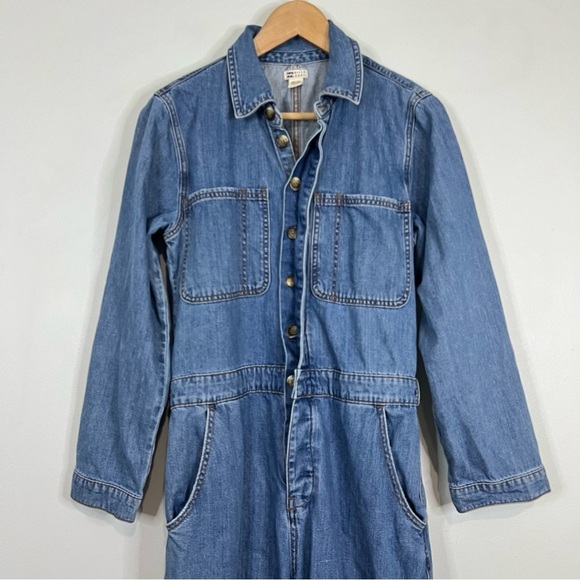 Billabong endless days jumpsuit denim size medium - Picture 4 of 11